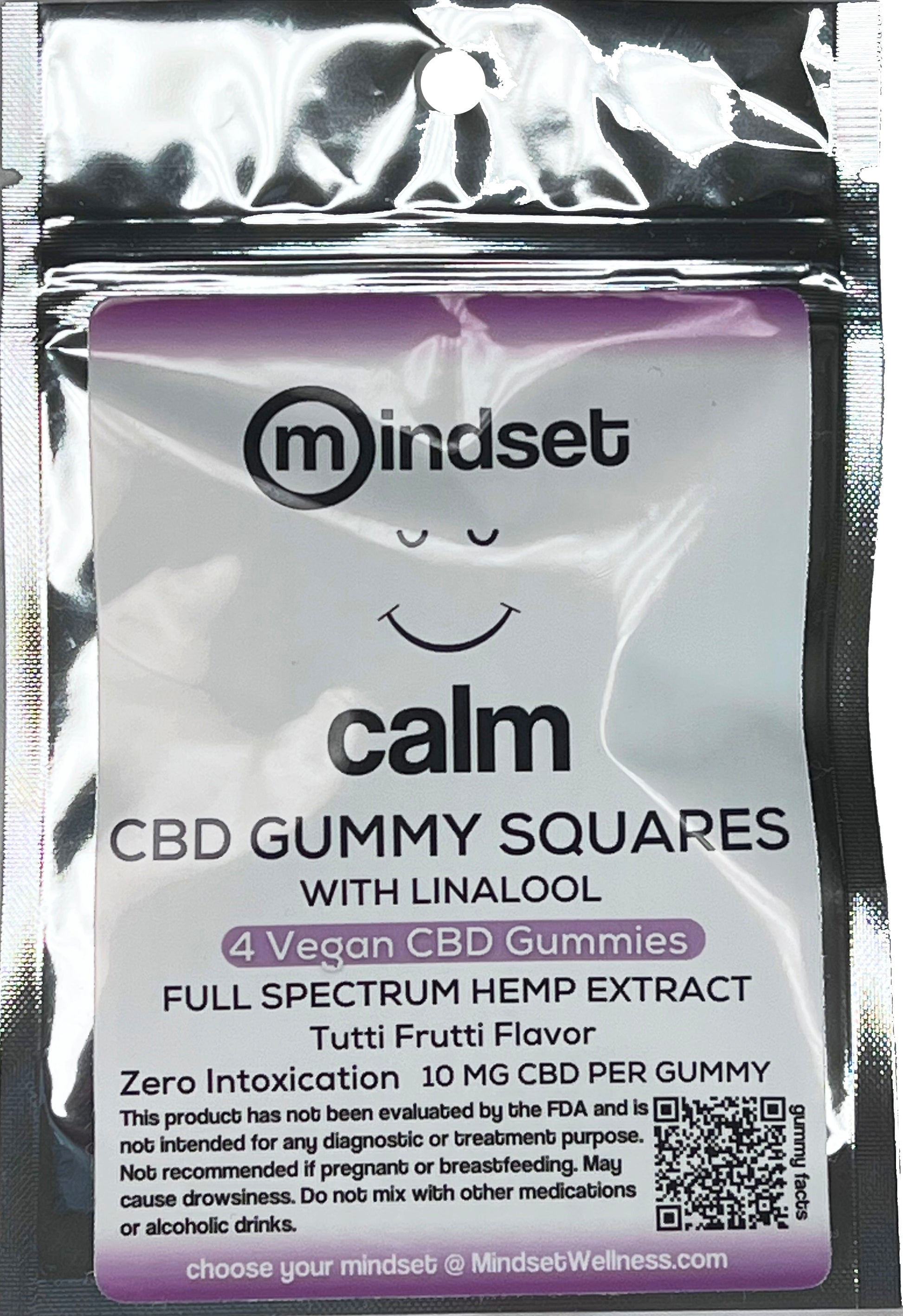 Mindset Calm CBD Gummy Travel Pak
