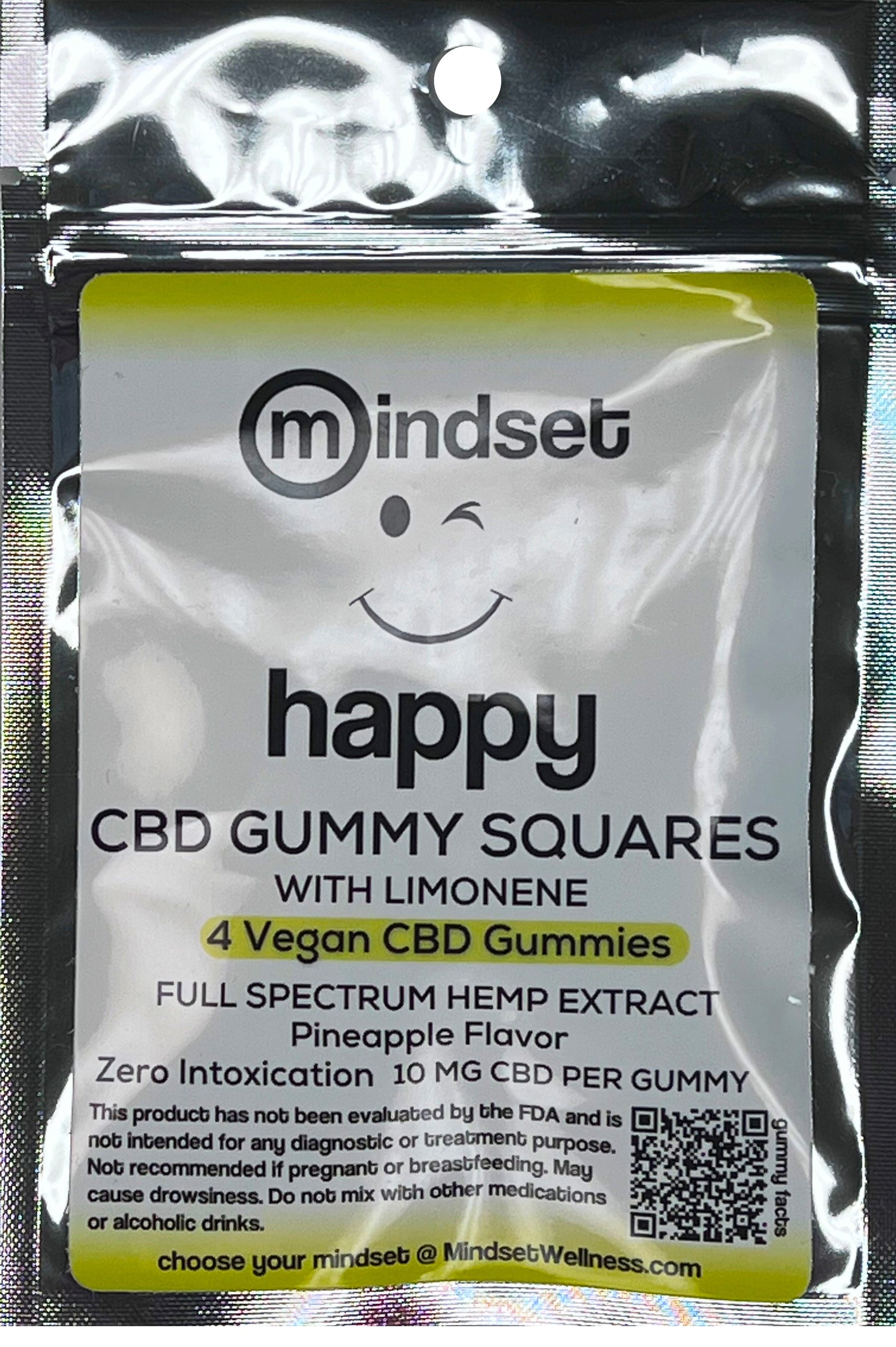 Mindset Happy CBD Gummy Travel Pak
